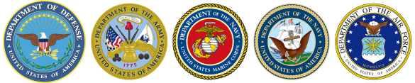 Govt. Military logos