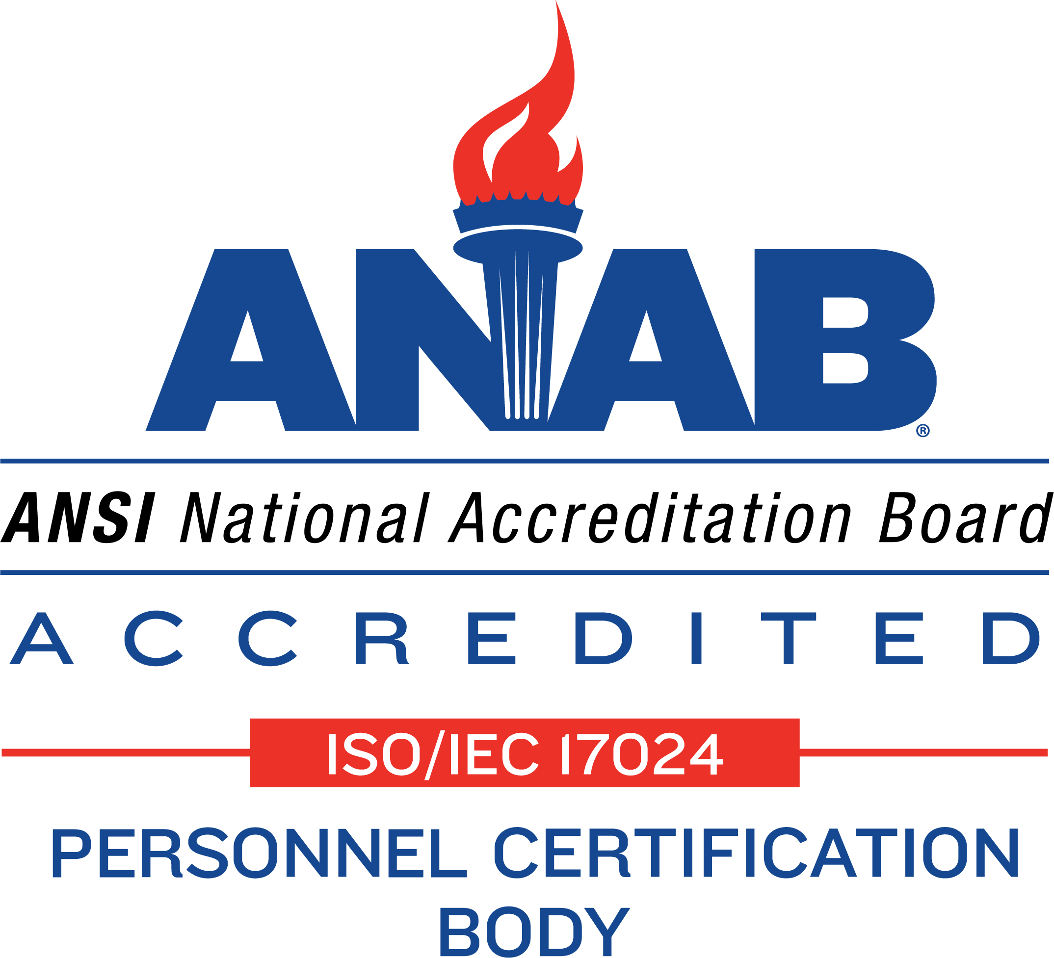 ANSI National Accreditation Board Logo