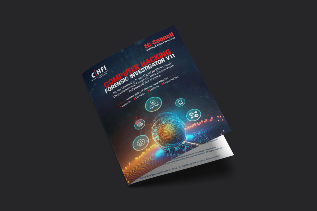 Computer Hacking Forensic Investigator (CHFI) Brochure